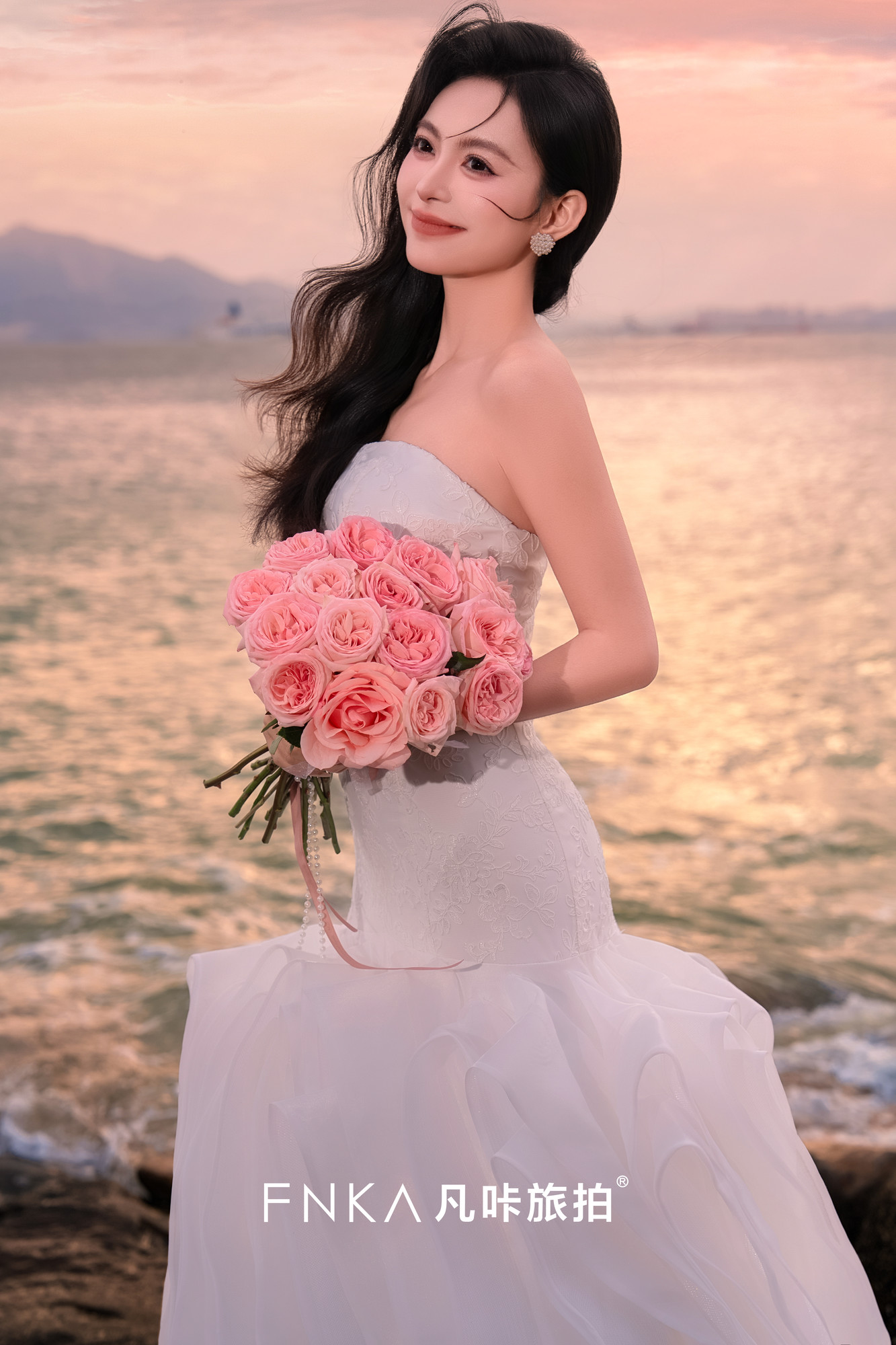 海景婚纱照1