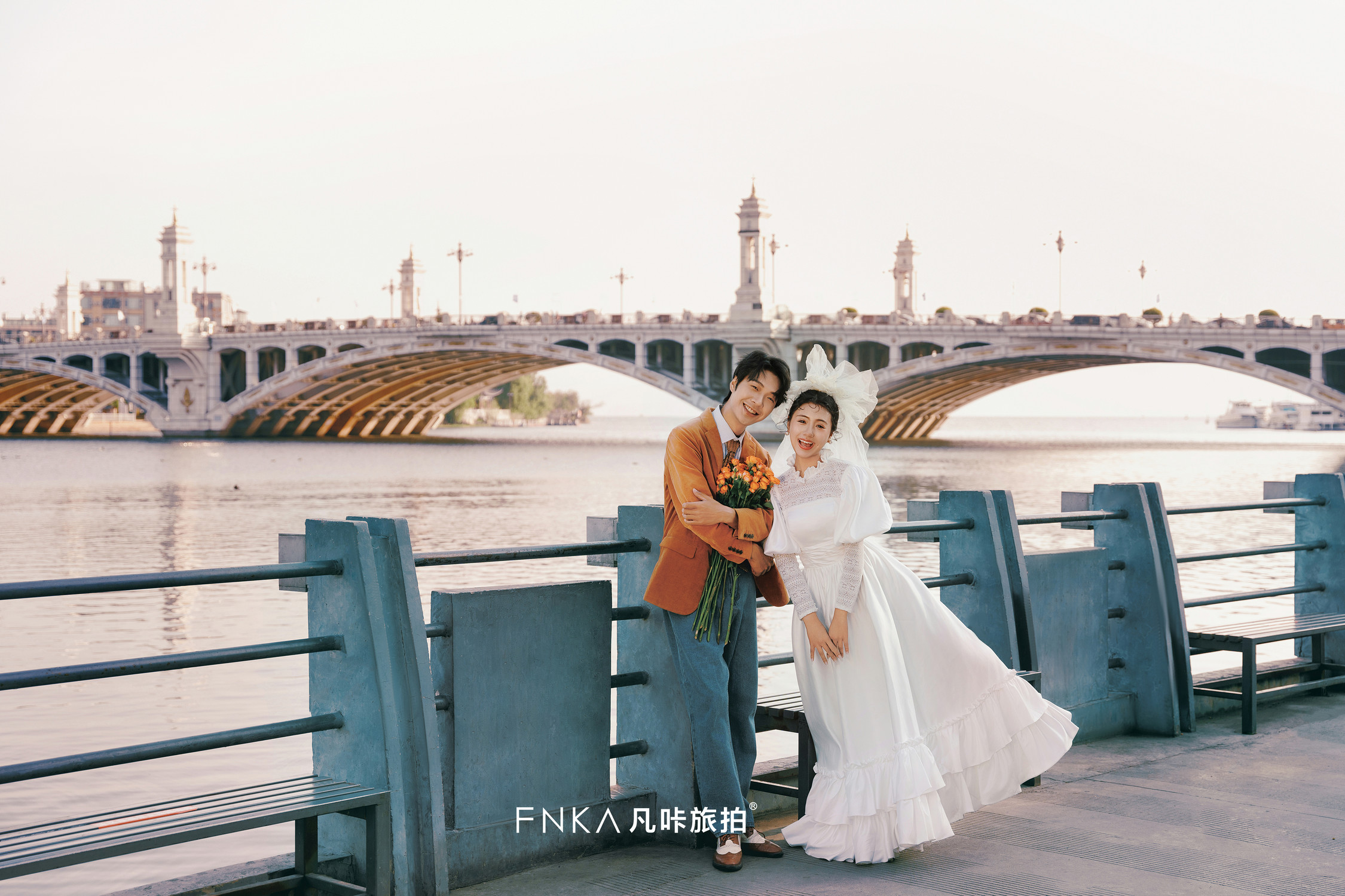 兴盛大桥-复古婚纱照3