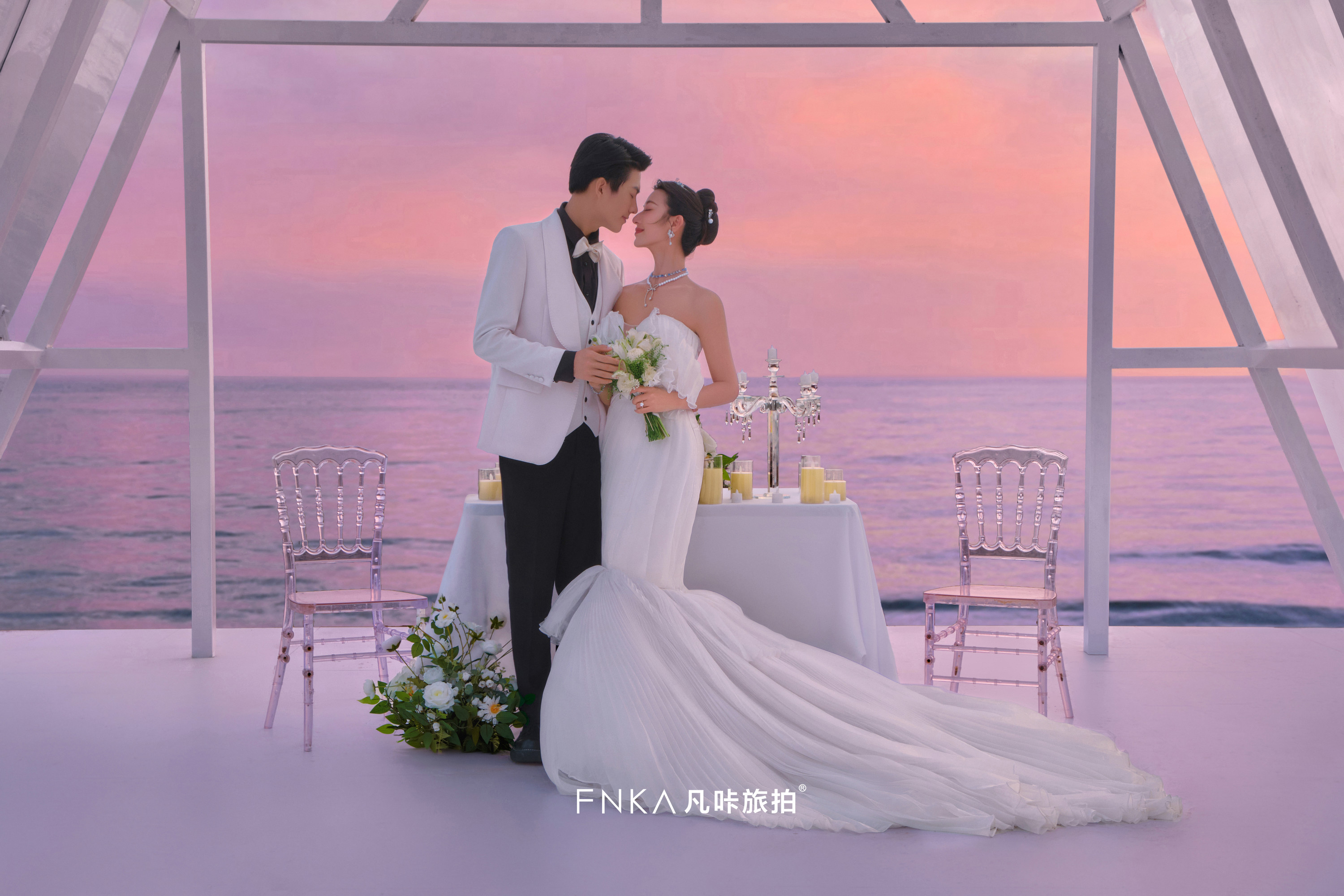 清水湾教堂婚纱照2