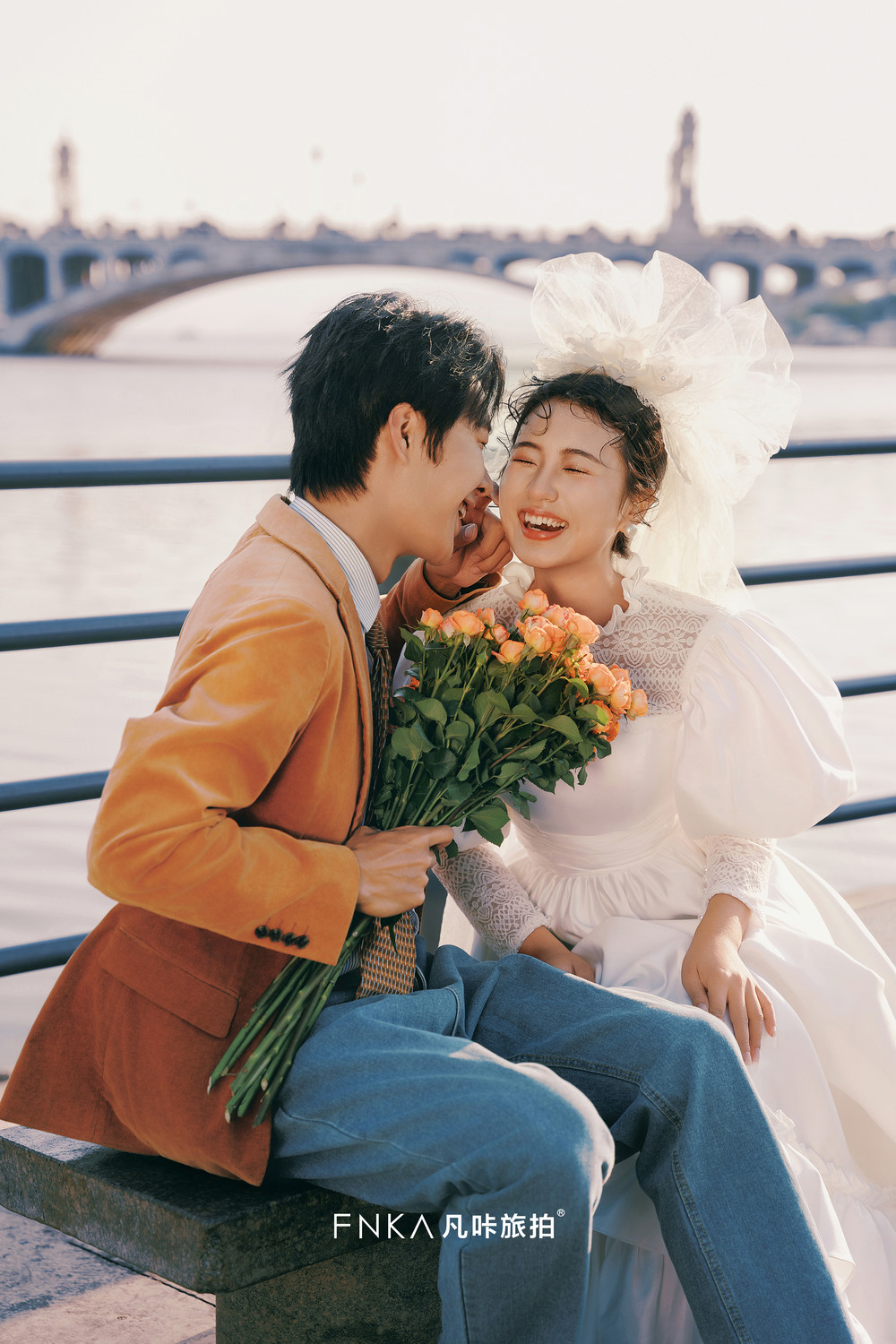 兴盛大桥-复古婚纱照0