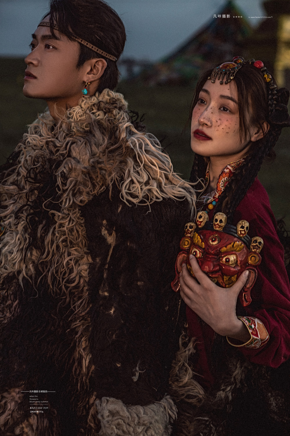 藏服婚纱照3