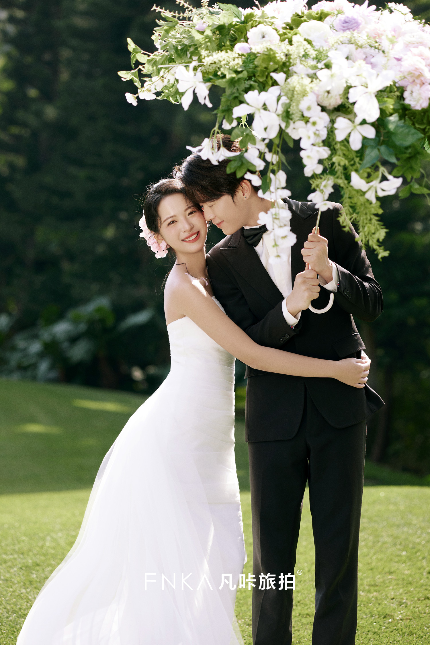 上李水庫-草坪婚紗照2