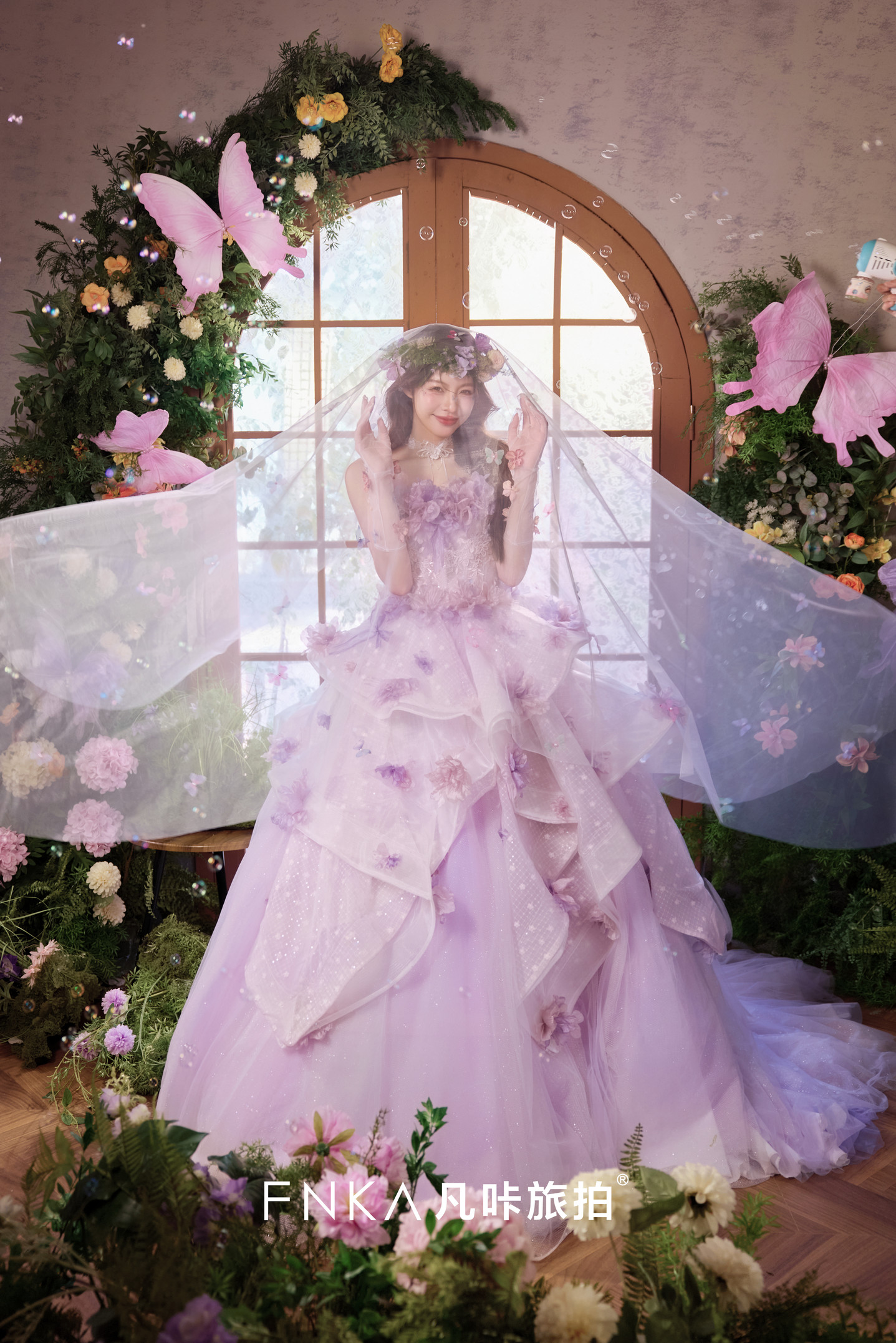 花房婚纱照2