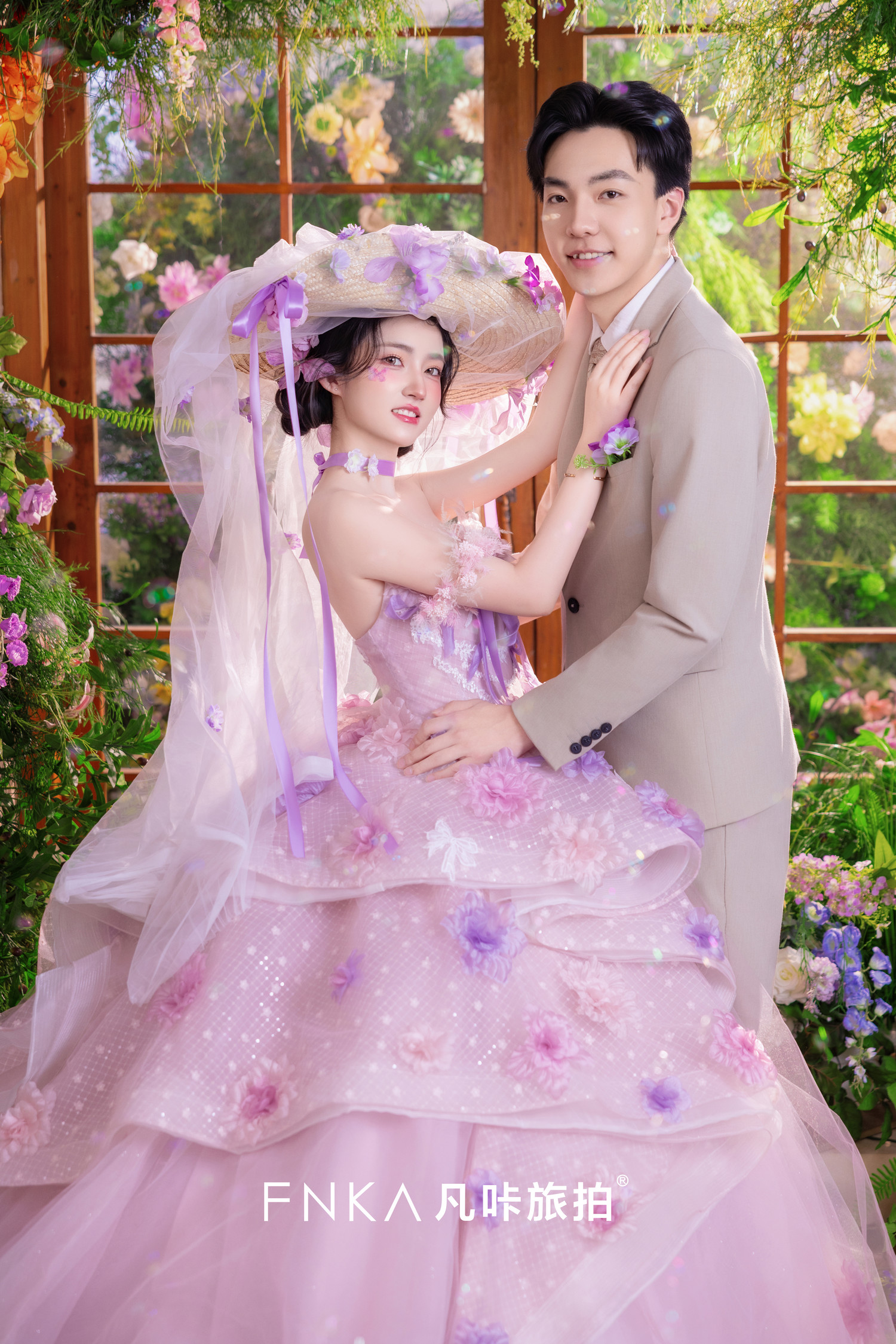 花房婚纱照9