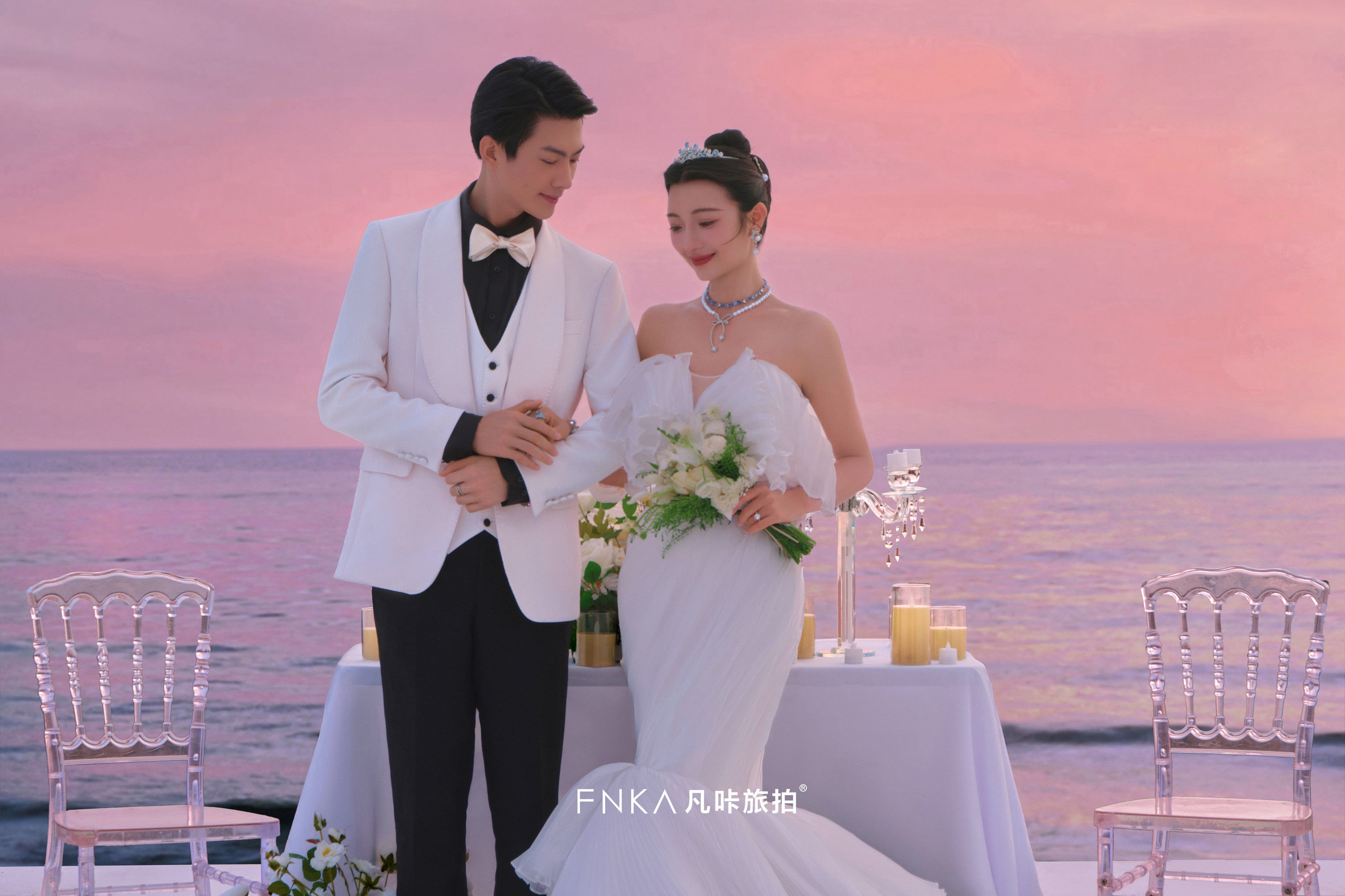 清水湾教堂婚纱照4