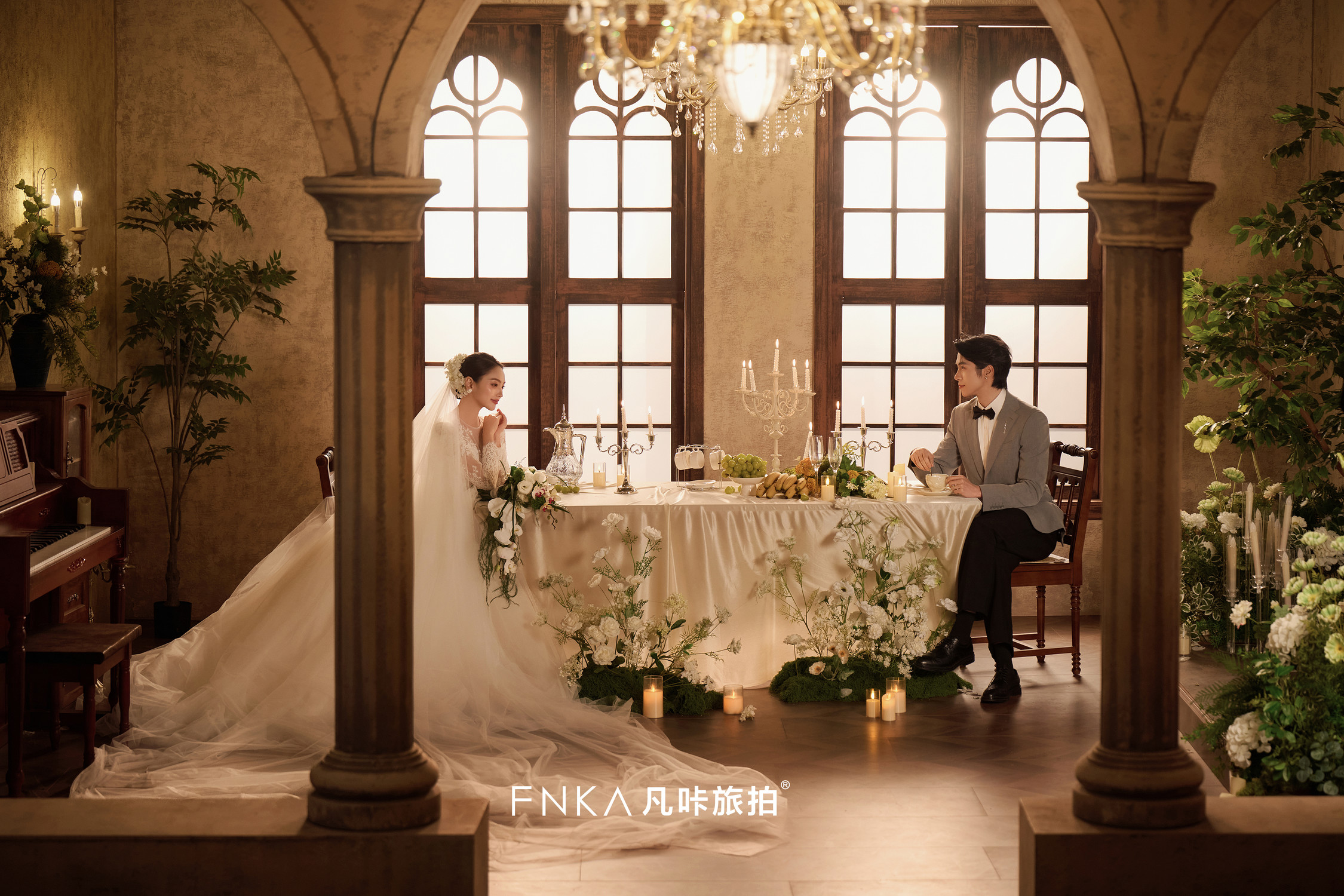 颂内景-轻奢主纱婚纱照9