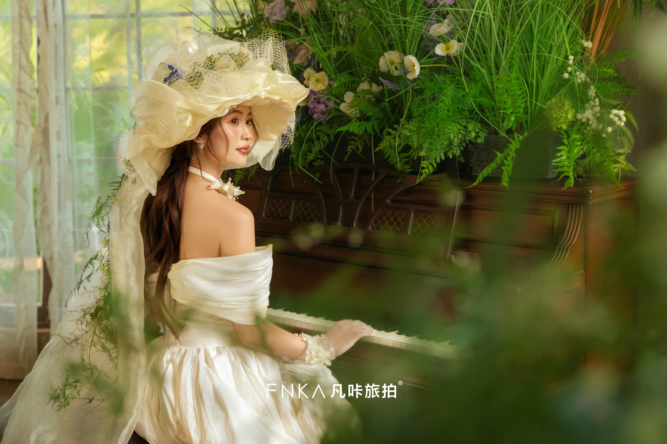 归鲤-法式婚纱照1