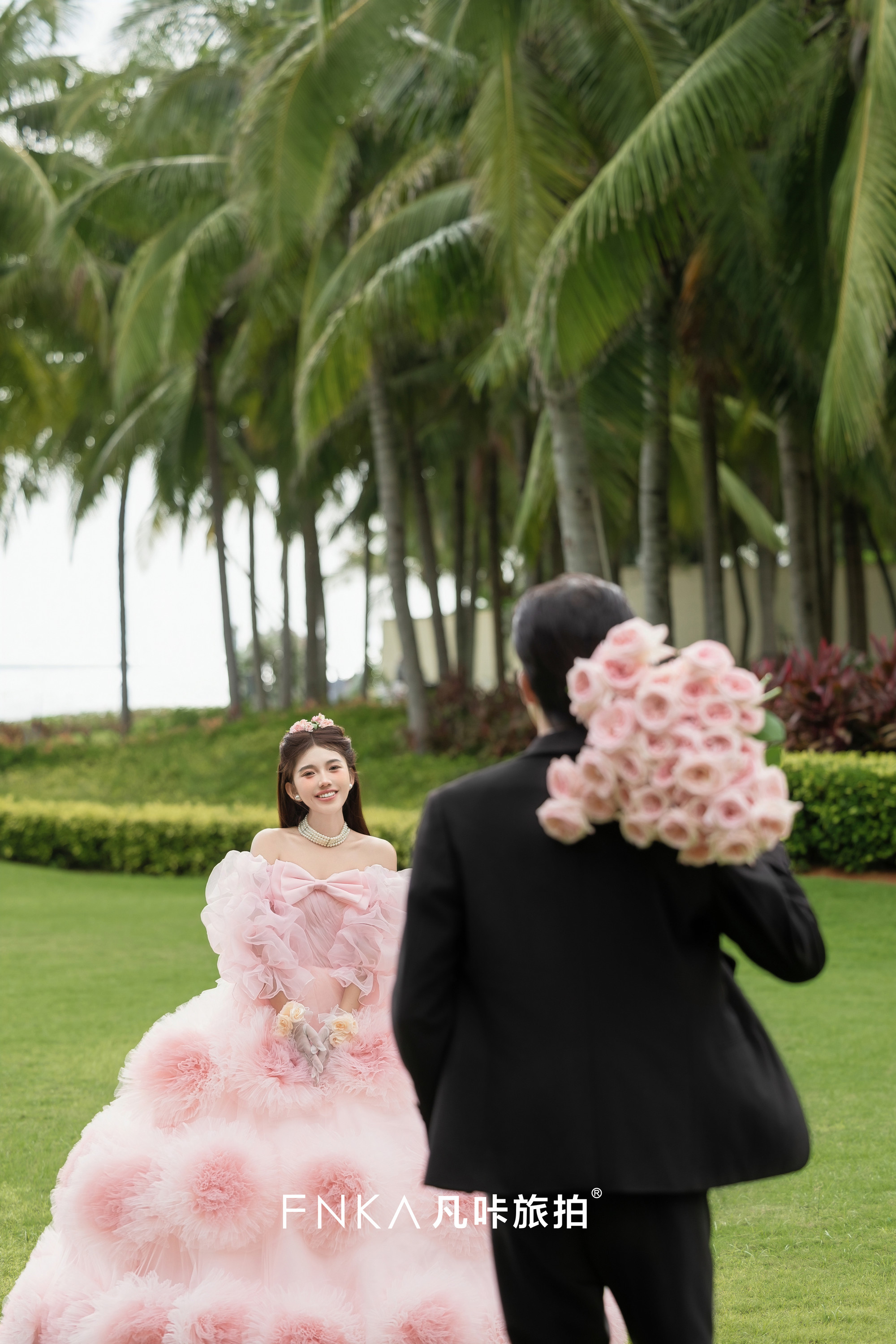 高尔夫-草坪婚纱照8