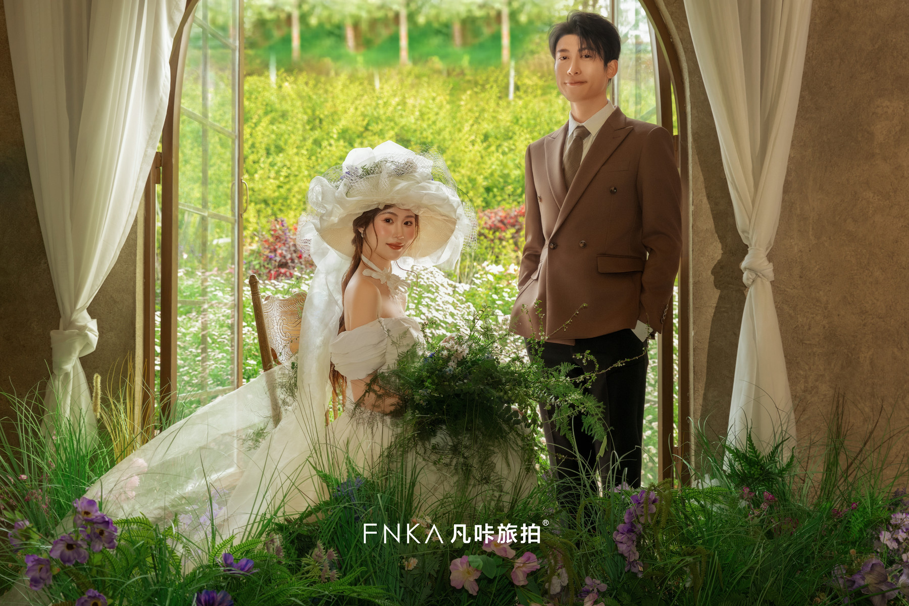 归鲤-法式婚纱照8
