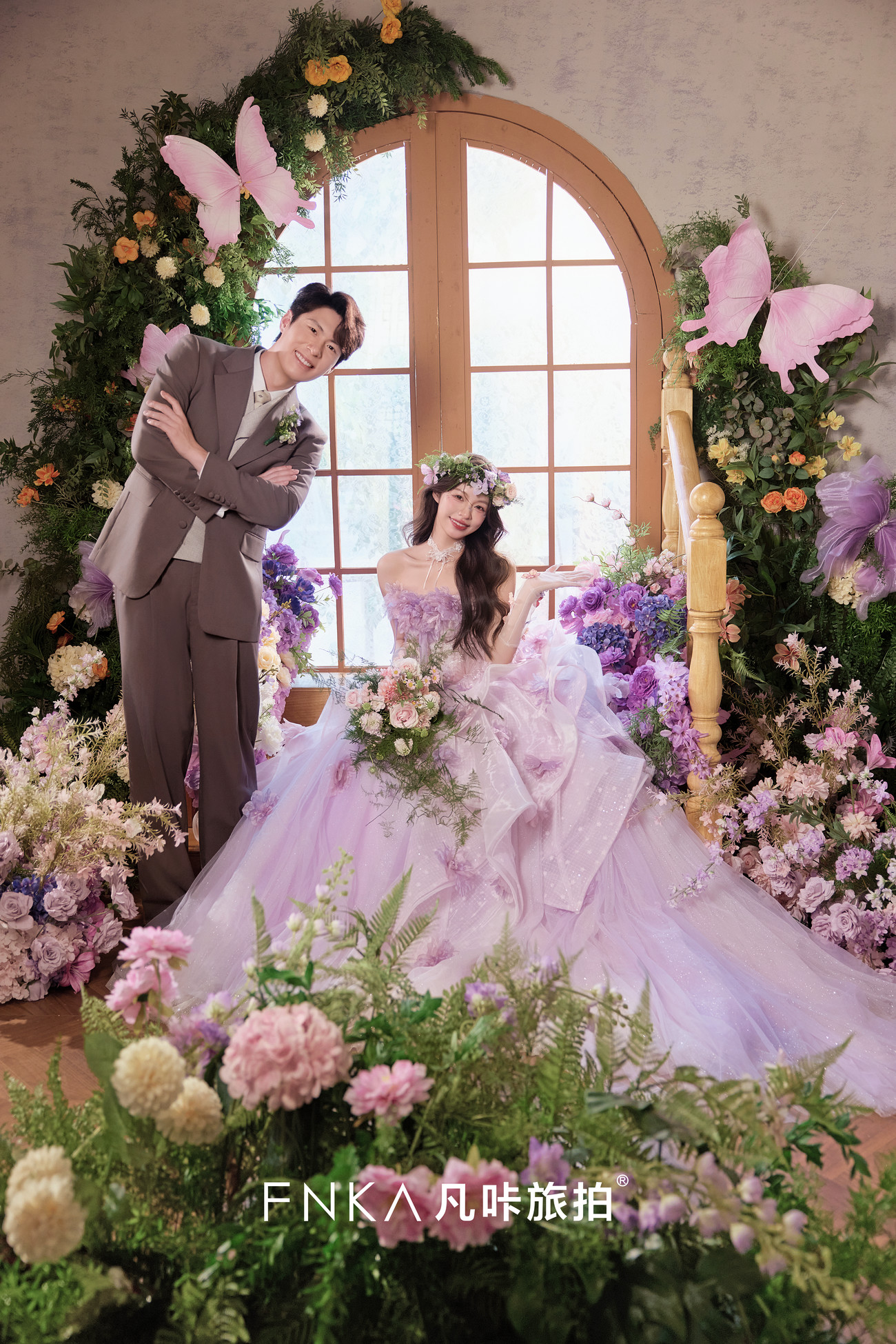 花房婚纱照5