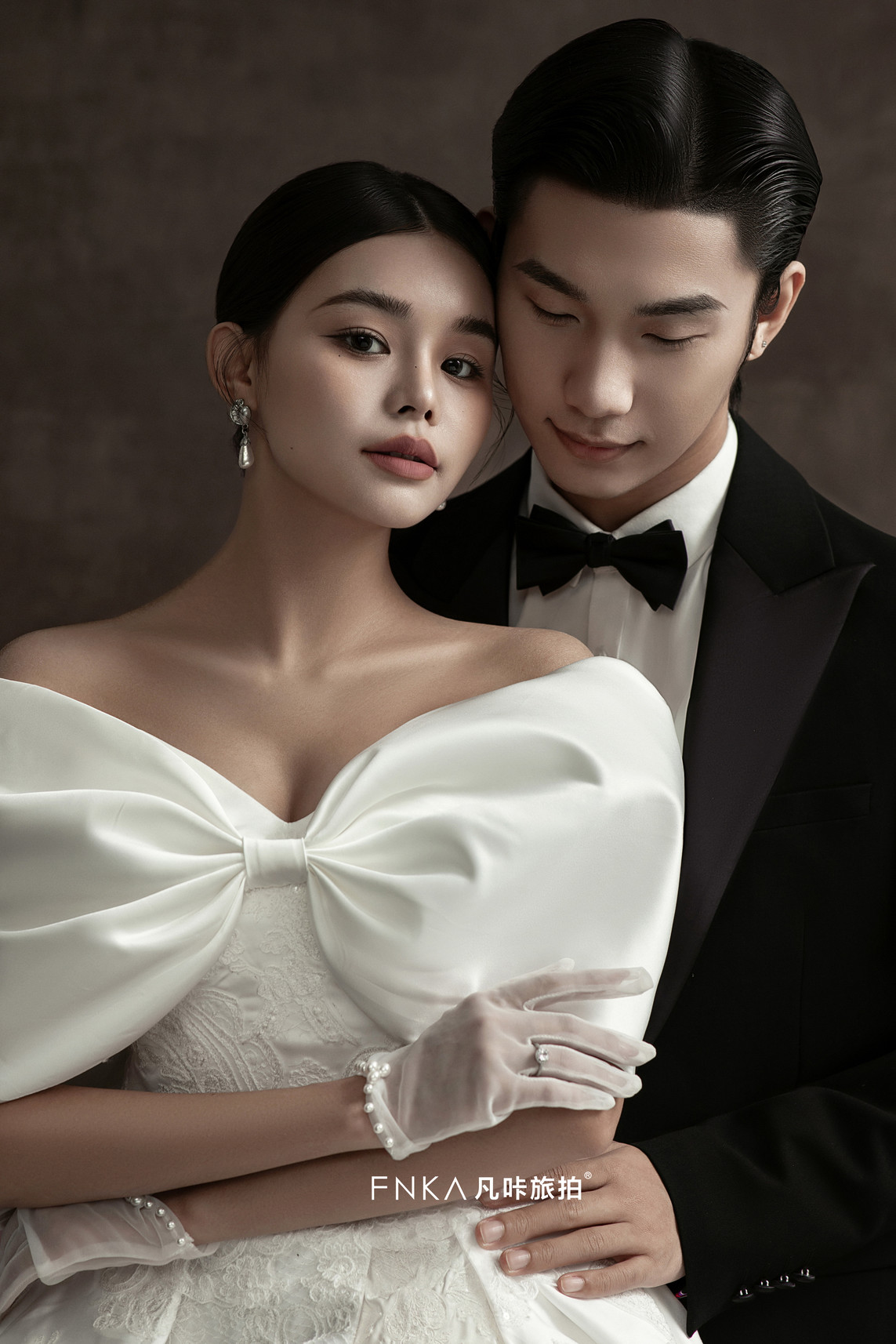 高级感婚纱照5