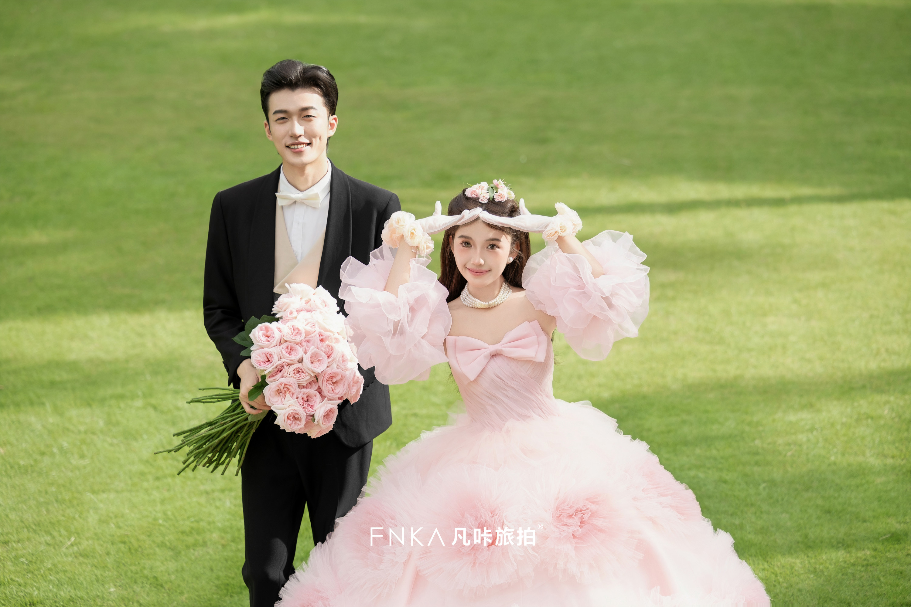 高尔夫-草坪婚纱照4