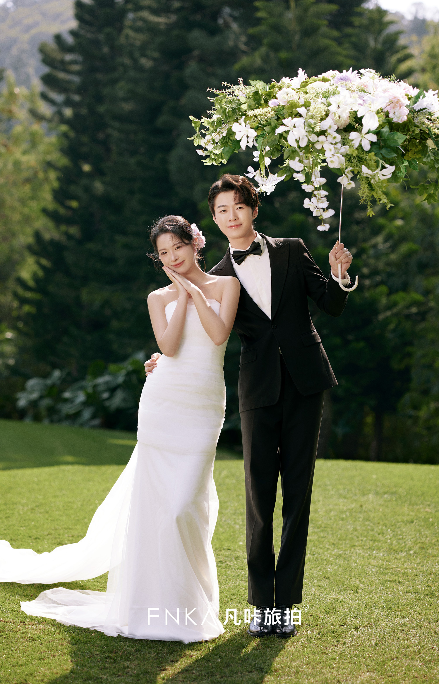 上李水庫-草坪婚紗照5