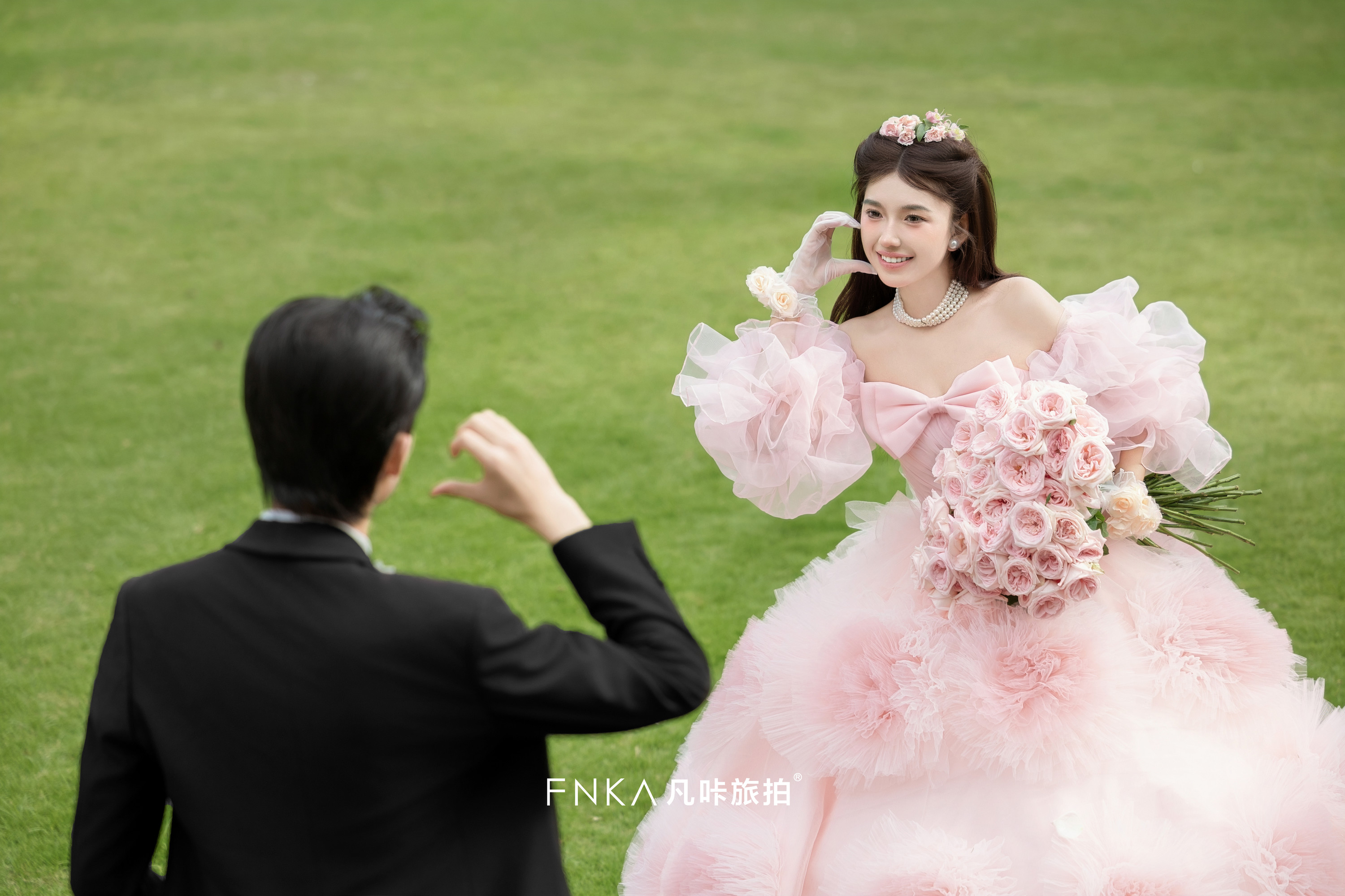 高尔夫-草坪婚纱照9