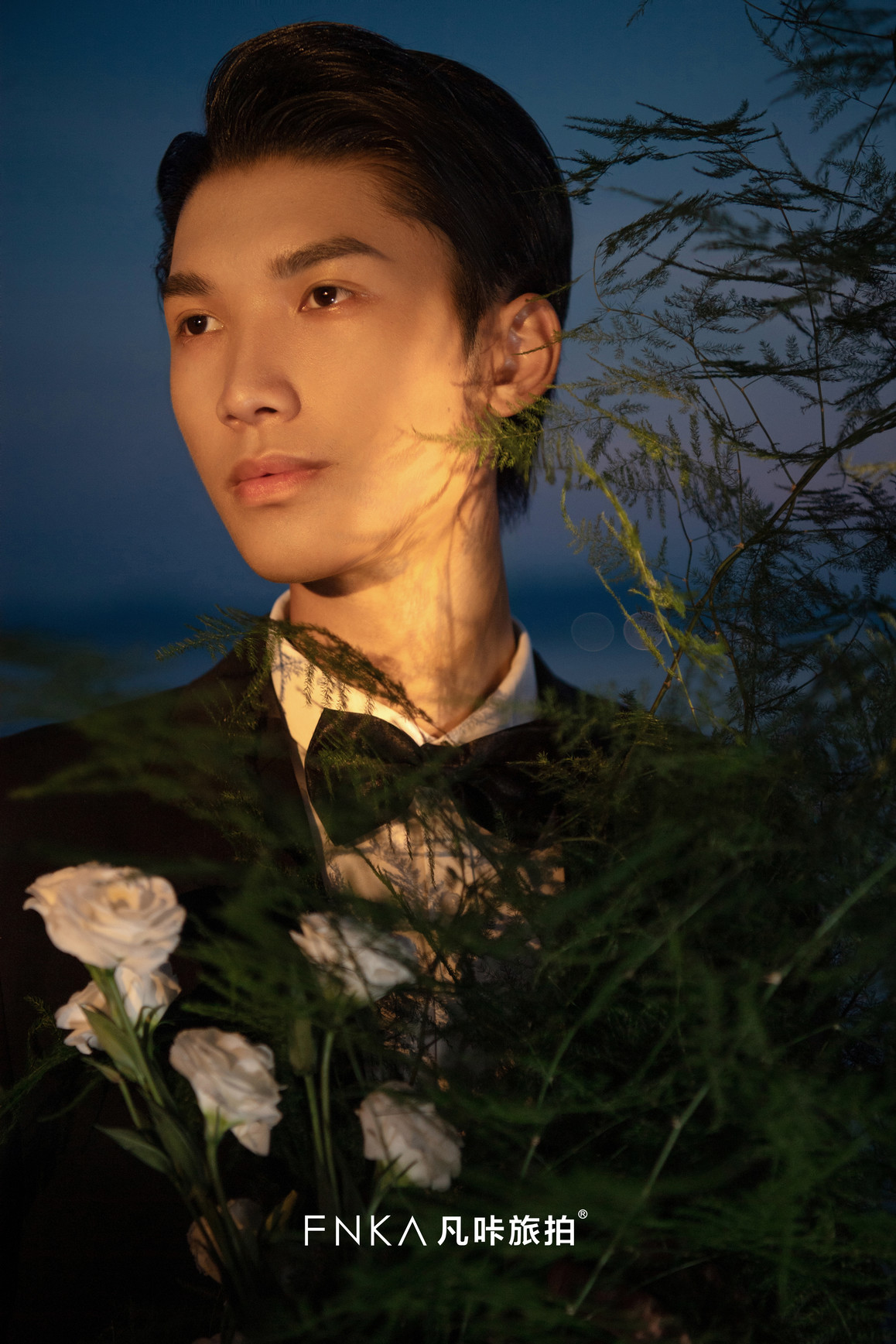 海邊夜景婚紗照4