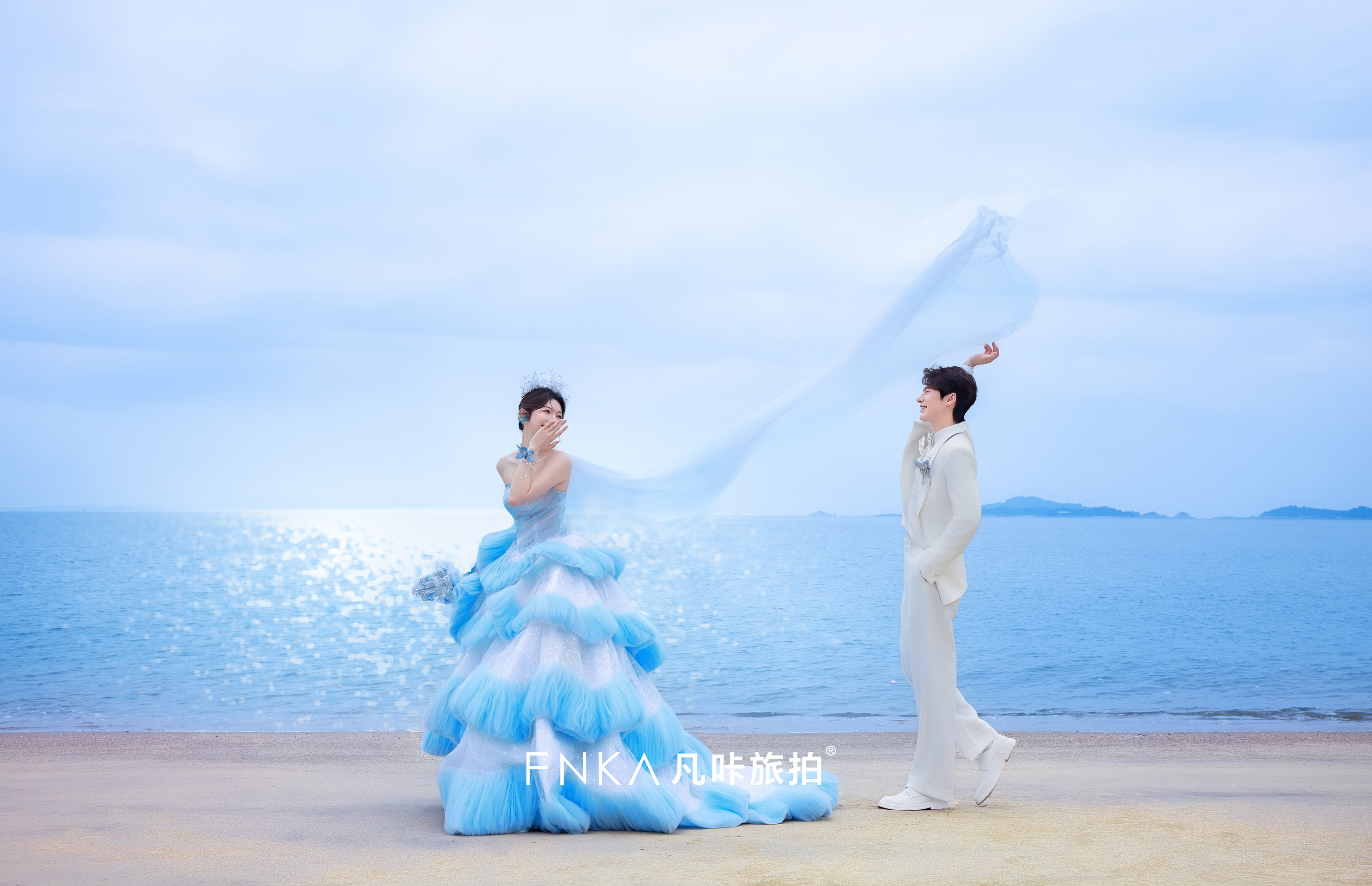 海景婚纱照7