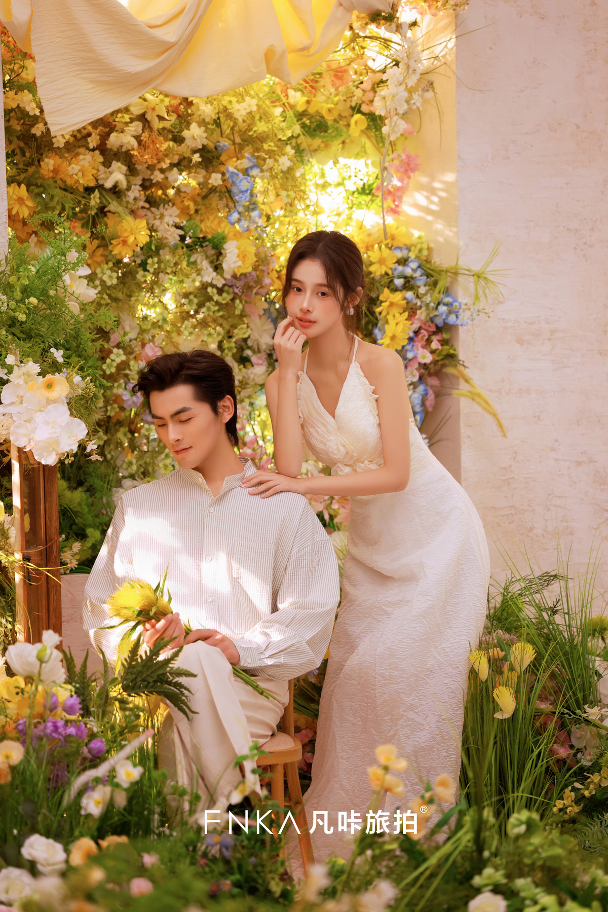 花房婚纱照7