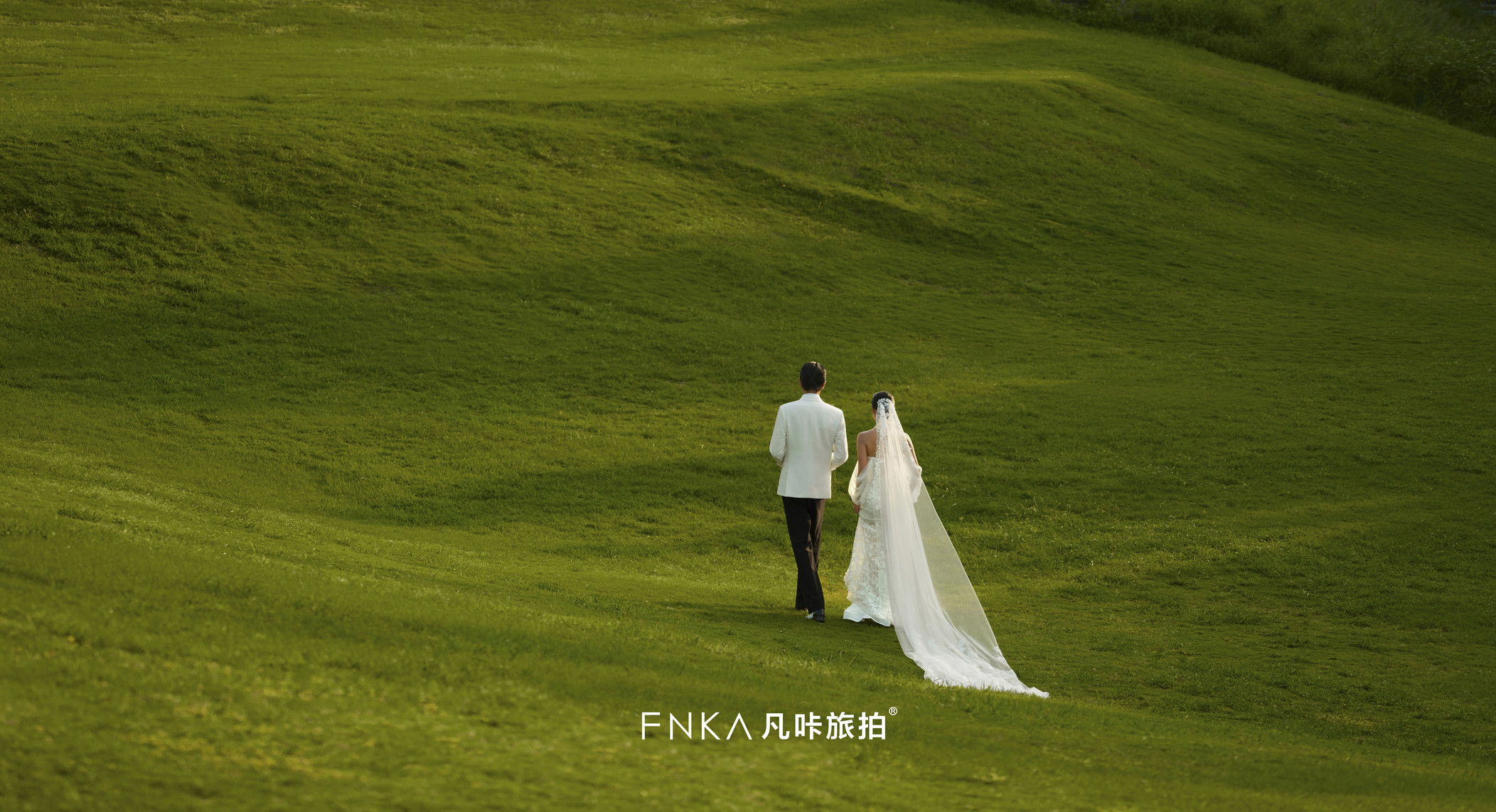 高尔夫婚纱照2