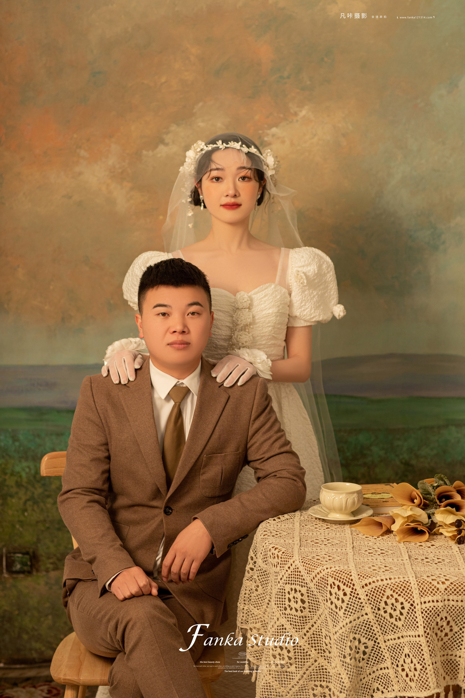 客片-油画风婚纱照8