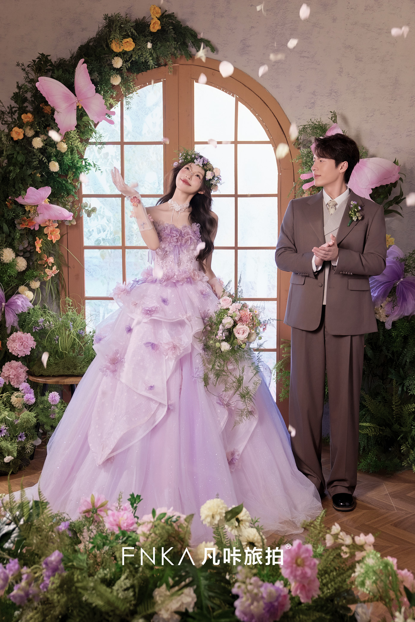 花房婚纱照1