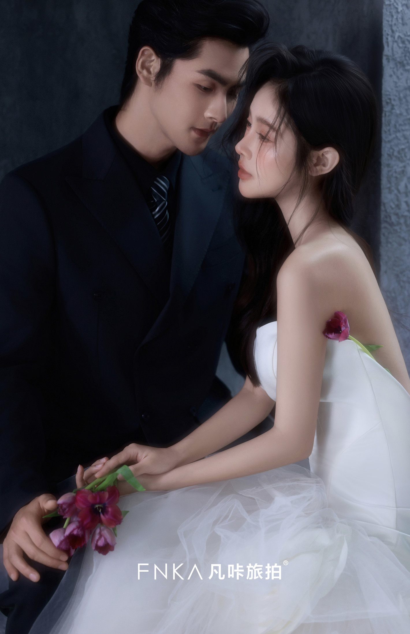侘寂风婚纱照9