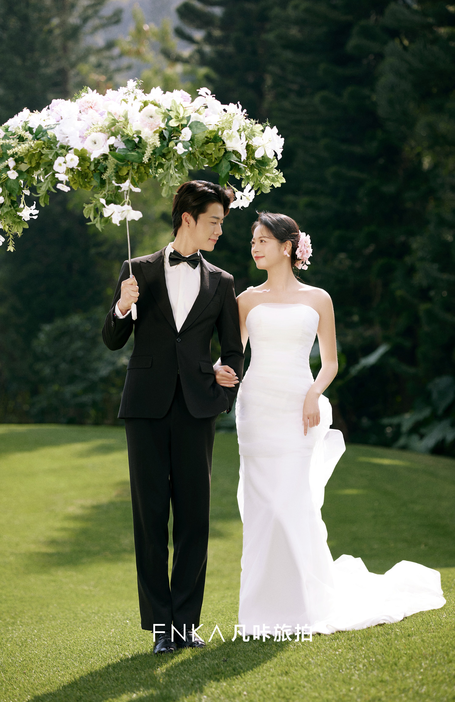 上李水庫-草坪婚紗照3