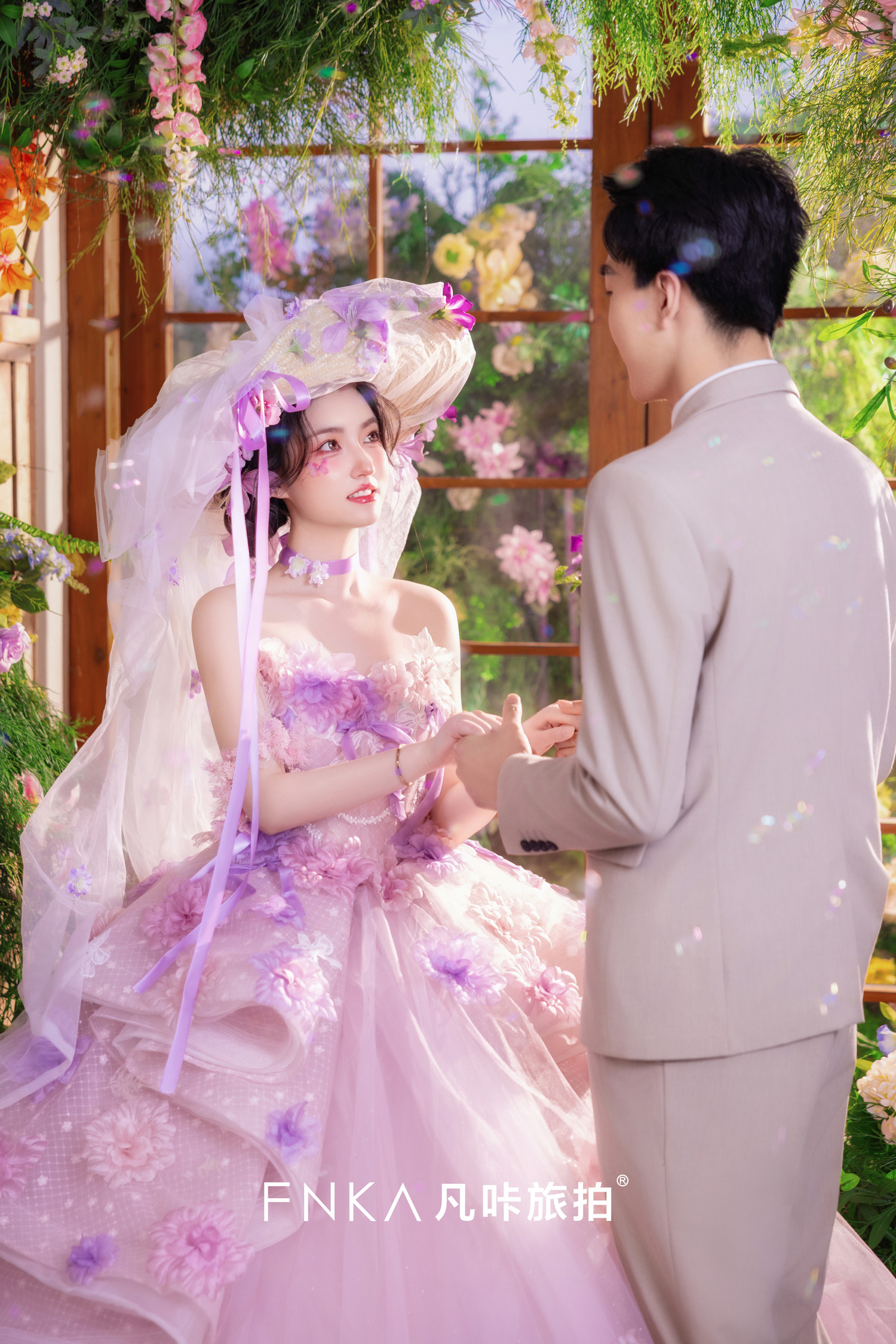 花房婚纱照8