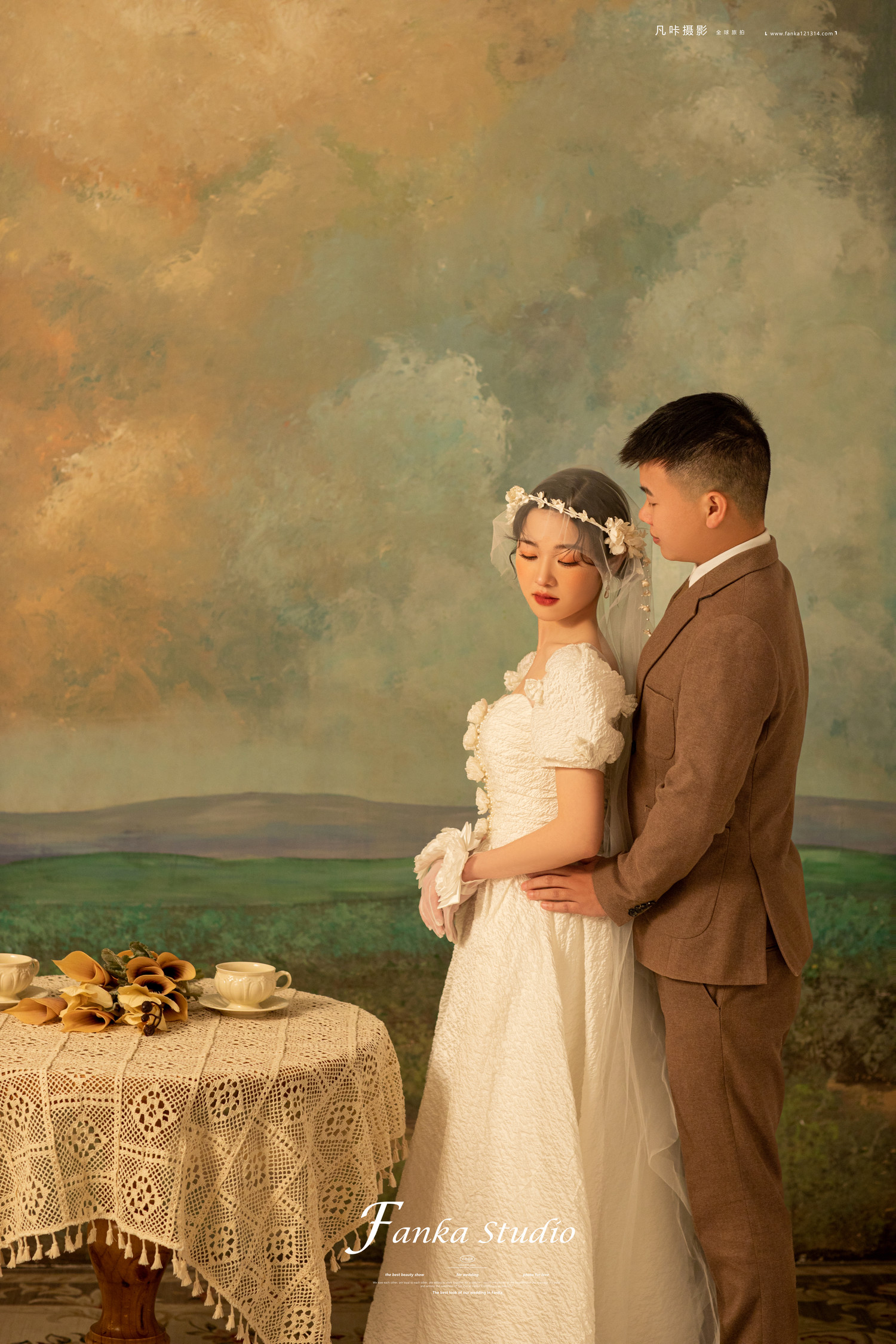 客片-油画风婚纱照7